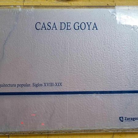 Casa De Goya Comotucasa Сарагоса Екстериор снимка
